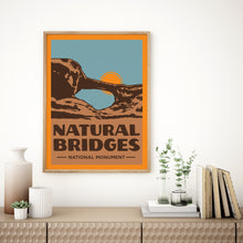 Load image into Gallery viewer, Natural Bridges National Monument Poster