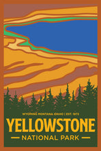 Load image into Gallery viewer, Yellowstone National Park Postcard