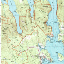 Load image into Gallery viewer, Acadia National Park Poster | 1983 USGS Map