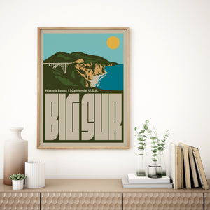 Big Sur California Poster