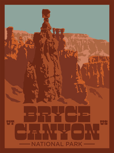 Bryce Canyon National Park Poster | Thor's Hammer