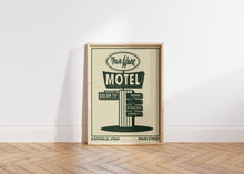 Load image into Gallery viewer, Far West Motel Sign Art Print | Boogie Sign Art | Motel Sign Art Wall Decor
