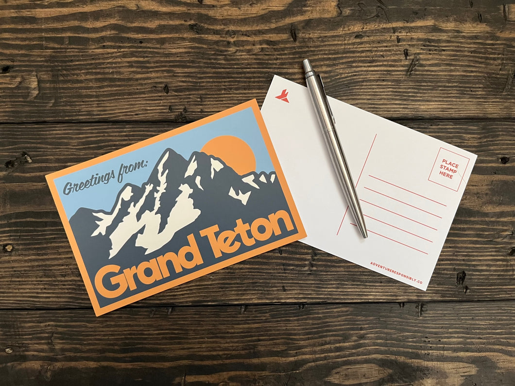 Greetings From Grand Teton Postcard | Grand Teton National Park