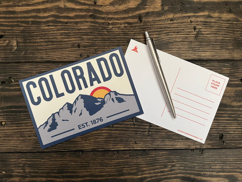 Colorado Postcard | Maroon Bells
