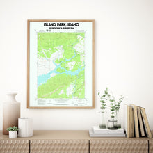 Load image into Gallery viewer, Island Park Idaho Vintage 1964 USGS Map