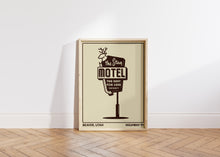 Load image into Gallery viewer, Stag Motel Sign Art Print | Boogie Sign Art | Motel Sign Art Wall Decor Active