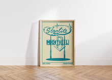 Load image into Gallery viewer, Star Lite Motel Sign Art Print | Boogie Sign Art | Motel Sign Art Wall Decor