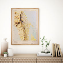 Load image into Gallery viewer, Antelope Island Utah State Park | 3d Rendered Topo Map