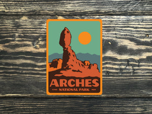 Arches National Park Sticker | Balanced Rock