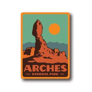 Arches National Park Sticker | Balanced Rock