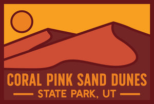Coral Pink Sand Dunes Postcard