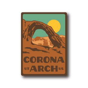 Corona Arch Utah Sticker