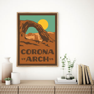 Corona Arch Utah Poster