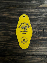 Load image into Gallery viewer, Yellowstone National Park Retro Motel Key chain