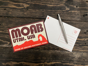 Moab Utah Postcard
