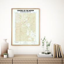 Load image into Gallery viewer, Craters Of The Moon Idaho USGS Topographic Map Poster