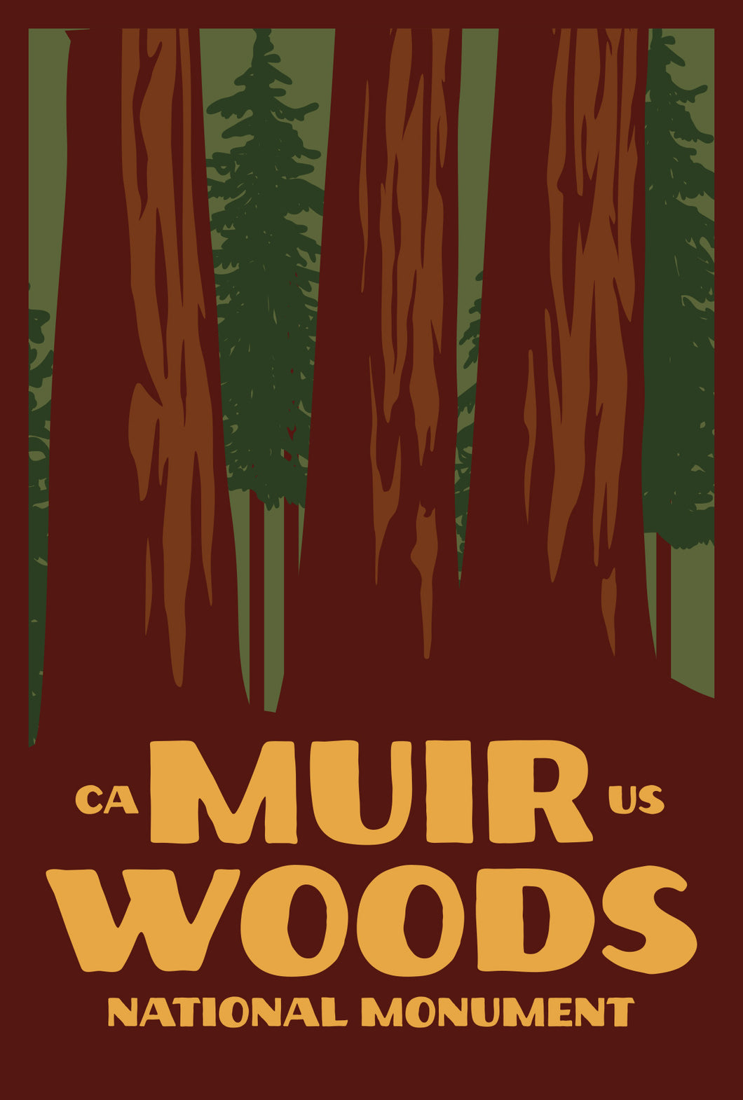Muir Woods Postcard