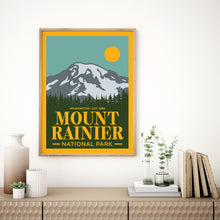 Load image into Gallery viewer, Mount Rainier National Park Poster