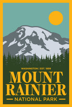 Load image into Gallery viewer, Mount Rainier National Park Postcard