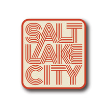 Load image into Gallery viewer, Salt Lake City Utah Retro Sticker