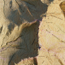 Load image into Gallery viewer, Stowe Vermont | Shaded Relief Topographic Map