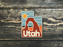 Load image into Gallery viewer, Utah Sticker | Delicate Arch Utah Sticker