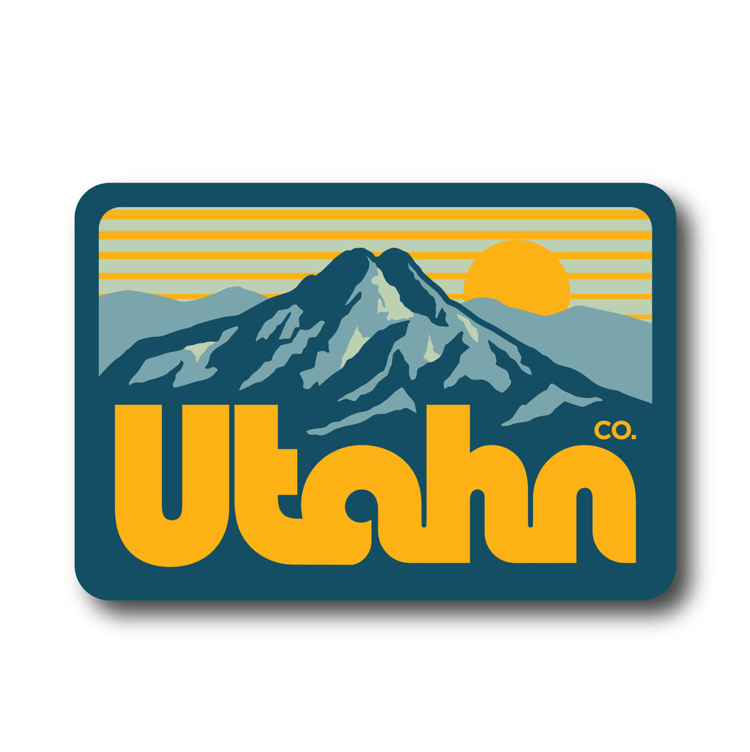 Utahn Mount Olympus Sticker