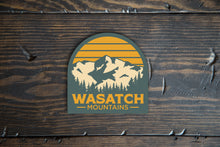 Load image into Gallery viewer, Wasatch Mountains Utah Vinyl Sticker