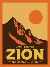 Load image into Gallery viewer, Zion National Park Poster