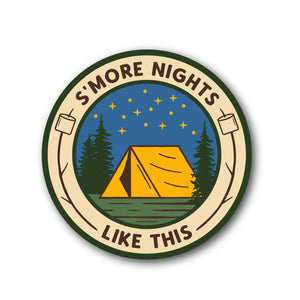 S'More Nights Like This Vinyl Sticker